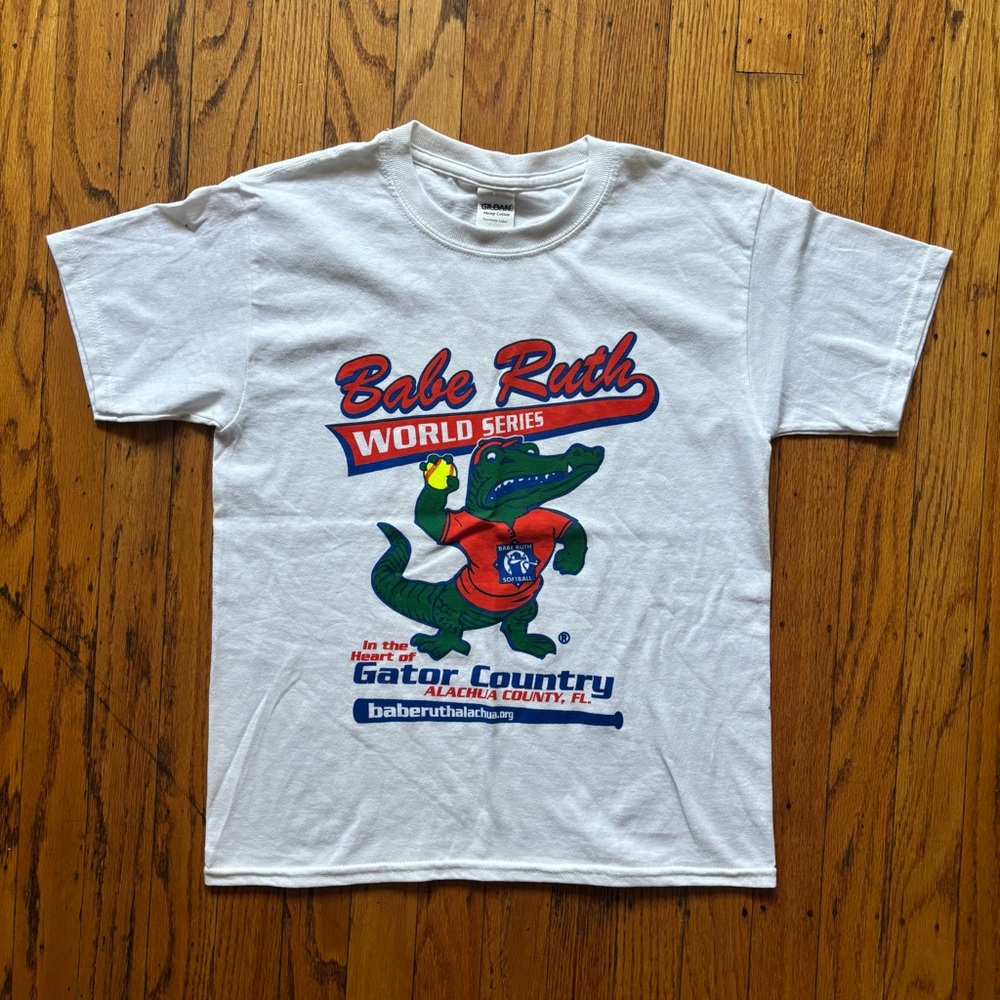 Vintage Babe Ruth World Series Gator Country Softball T-Shirt